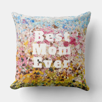 abstract wildflower fields  Mother's Day pillow
