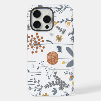Abstract WildFlower iPhone 15 Pro Max Case