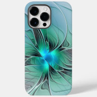 Abstract With Blue, Modern Fractal Art