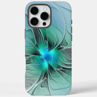 Abstract With Blue, Modern Fractal Art