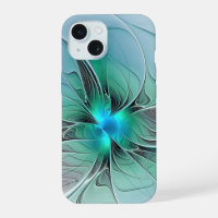 Abstract With Blue, Modern Fractal Art