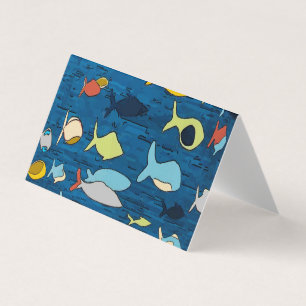 Abstract With Tropical Fish