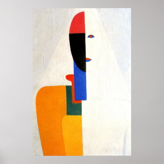 Abstract "Woman Torso" Poster (Front)