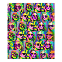 Abstract Women in Sunglasses Digital Art