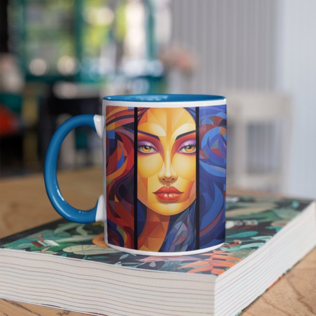 Abstract Women Series Version 4 Coffee Mug (Abstract Woman version 4 Coffee Mug)