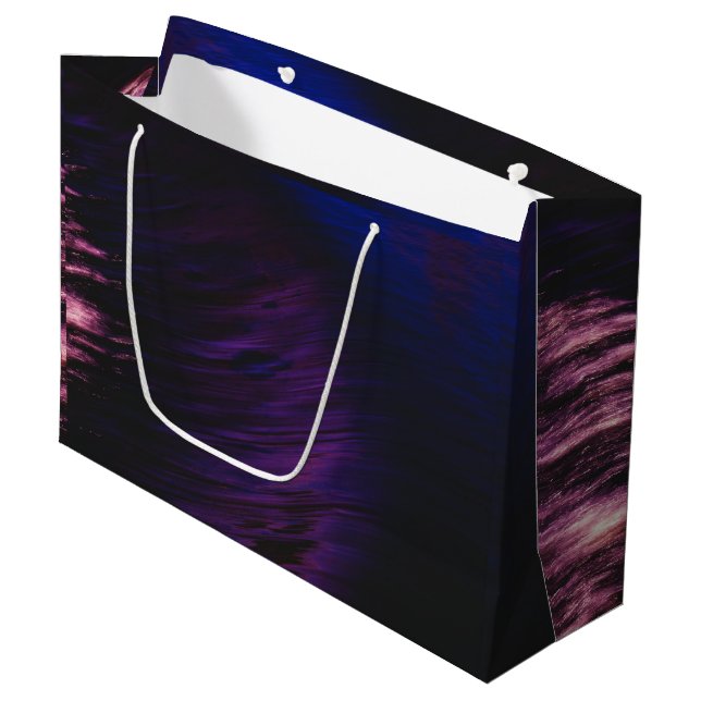 Abstract Wraps 12 Large Gift Bag (Front Angled)