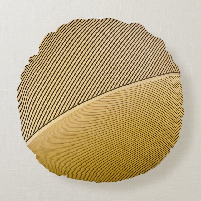 Abstract Wraps 14 Round Cushion (Front)