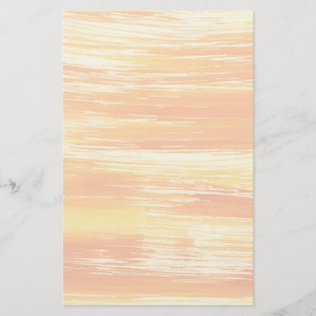 Abstract yellow background from watercolor stationery (Front)