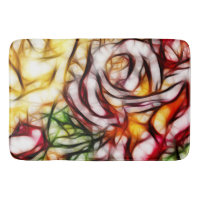 Abstract Yellow Light Rose Artistic Floral Glow