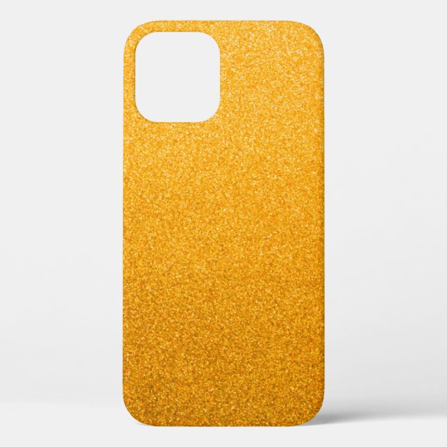 Abstract yellow sparkle Case-Mate iPhone case (Back)