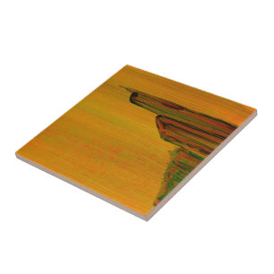 Abstract Yellow Tile