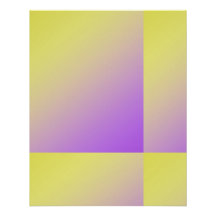 Abstract Yellow to Purple Geometric