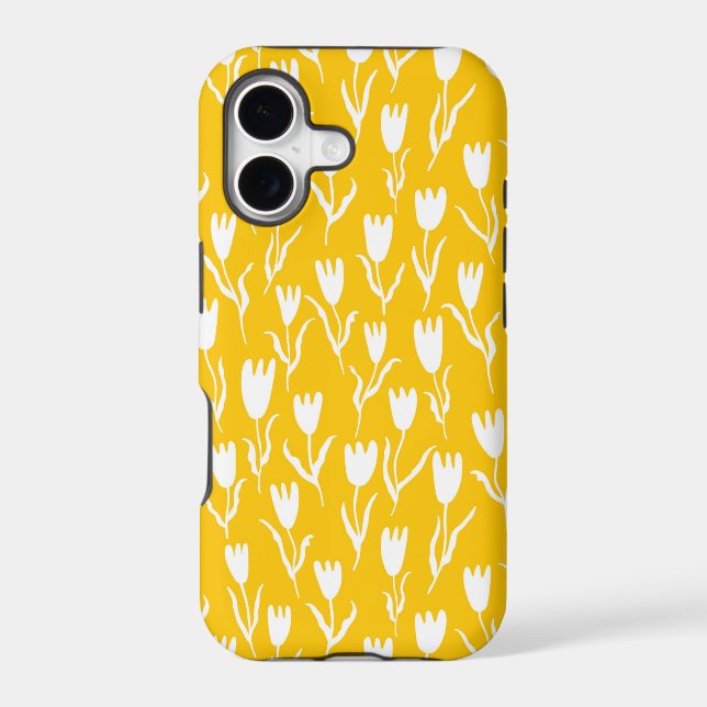 Abstract Yellow Tulips   (Back)