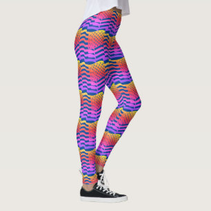 Abstract Yoga Lady Leggings