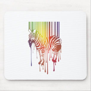 Abstract Zebra Mousepad