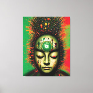 Abstract Zen Canvas Print