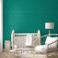 Abstract Zig Zag Design in Teal Green