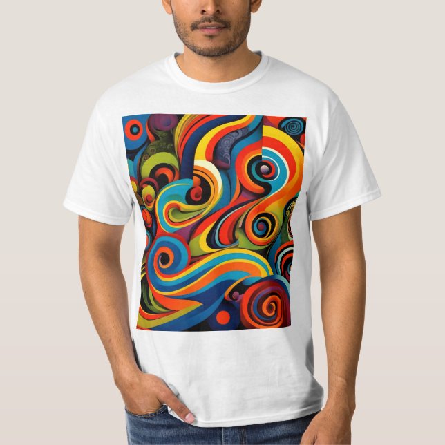 Abstracta Psychedelica 10 T-Shirt (Front)