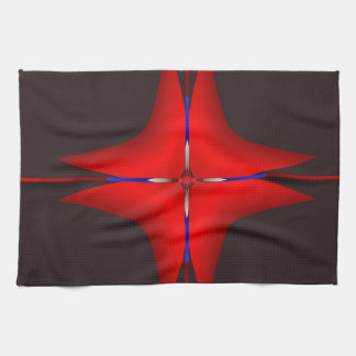 Abstractapax A 11_2014, Abstract Art Tea Towel