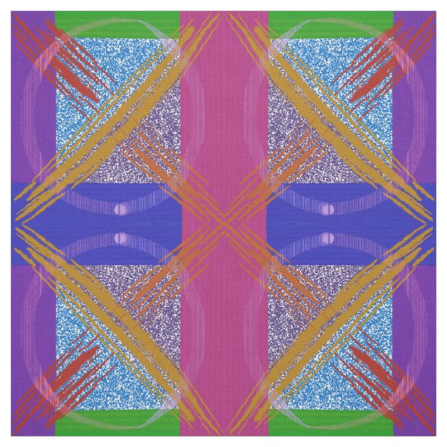 Abstracted at different layers fabric (Swatch)