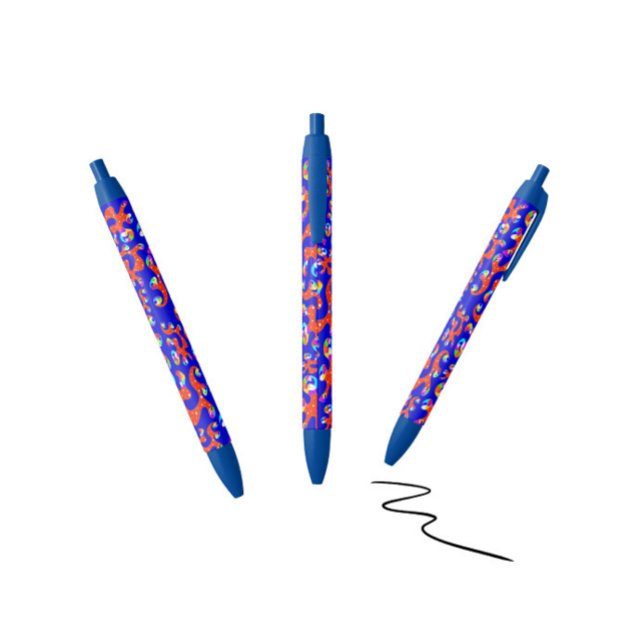 Abstracted Blue Ink Pen (Creator Uploaded)