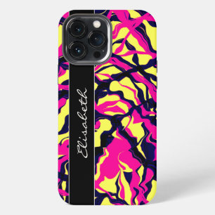 Abstracted bright iPhone 13 pro max case