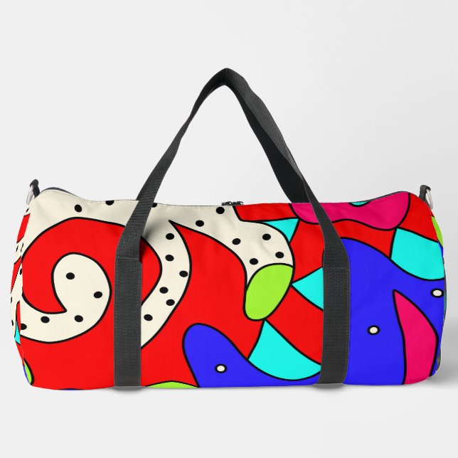Abstracted Duffle Bag (Front)