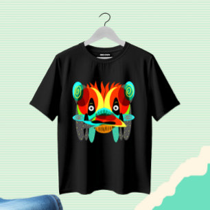 Abstracted face T-Shirt