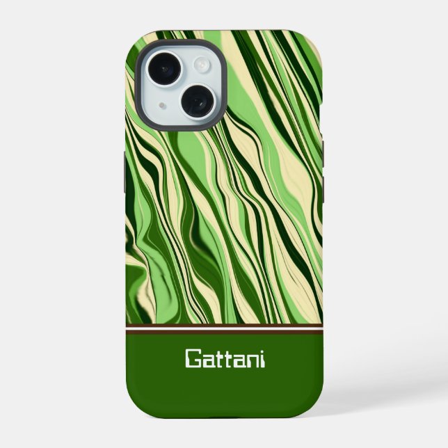 Abstracted iPhone 15 Case (Back)