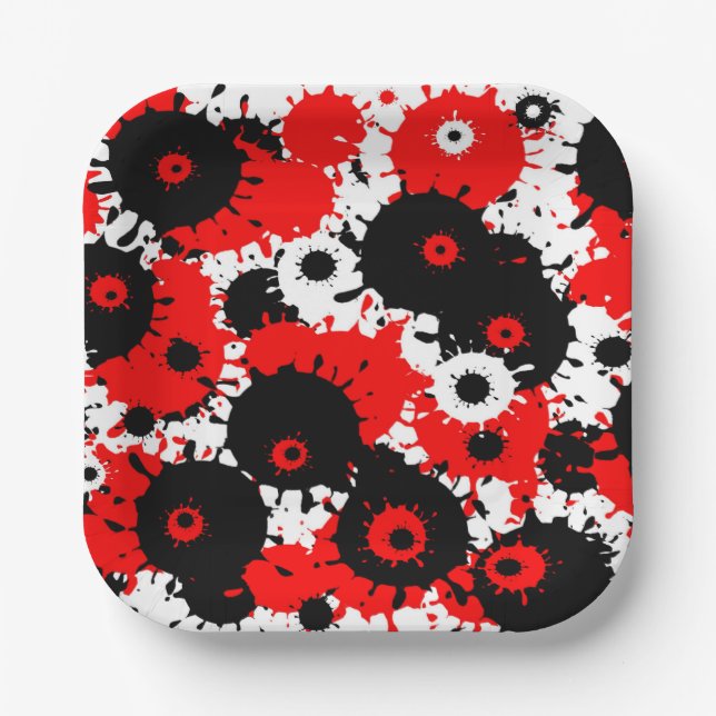 Abstracted Paper Plate (Front)