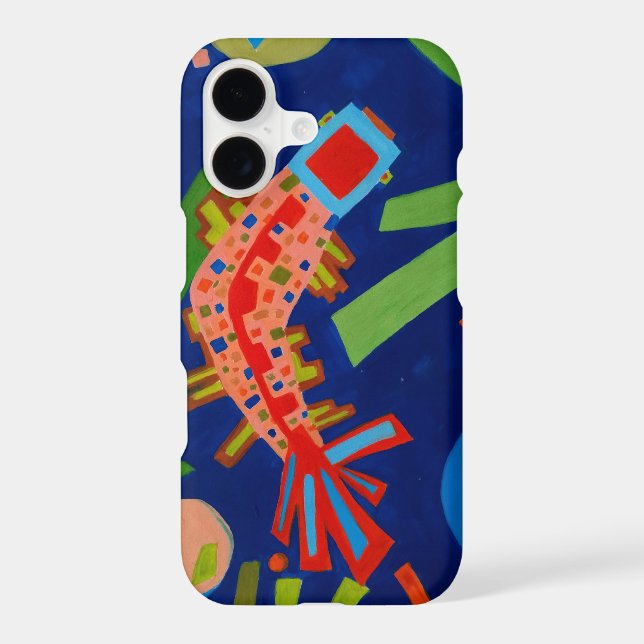 abstraction, fish, carp, cubism, (Back)