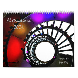 Abstractions 2025, A Calendar by Liza Dey