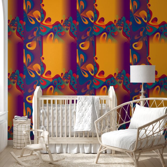 Abstracts Swirls - seamless pattern 5 Wallpaper (Kids)