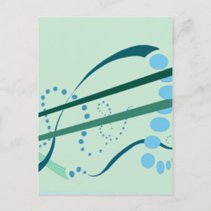Abstractus by cricketdiane postcard