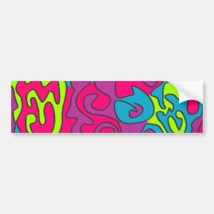 abstractwztexture bumper sticker