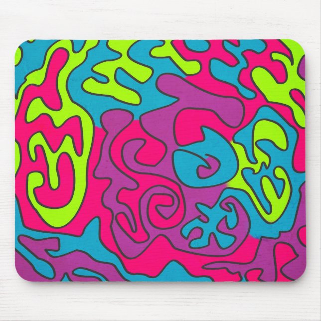 abstractwztexture mouse pad (Front)