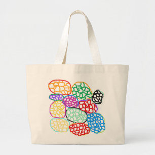 Abstrak6 Large Tote Bag