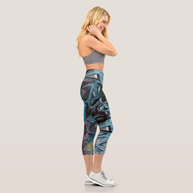 Abstratika Yoga Pants (Right)