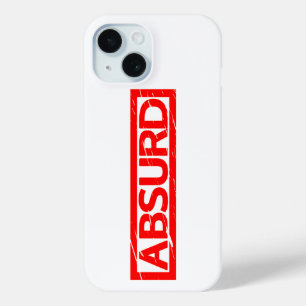 Absurd Stamp iPhone 15 Case