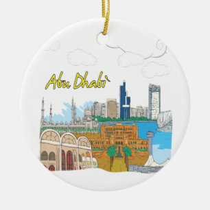 Abu Dhabi Ceramic Tree Decoration