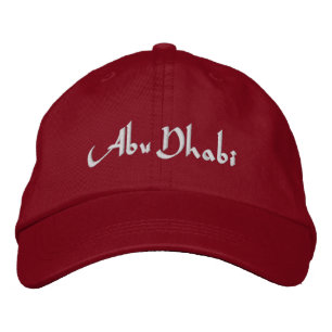 Abu Dhabi Embroidered Hat