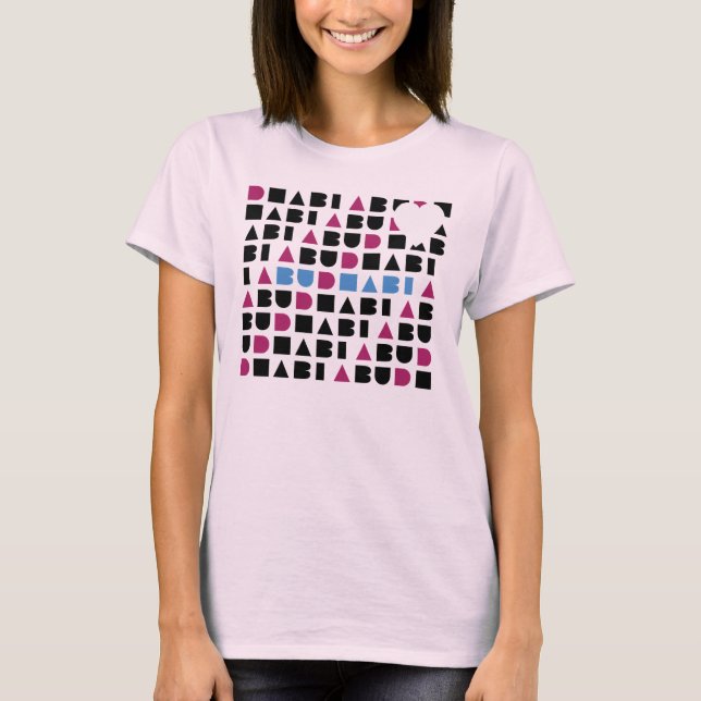 Abu Dhabi Love Shirt (Front)