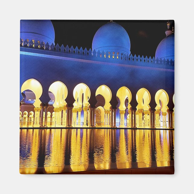 Abu Dhabi Mosk Magnet (Front)