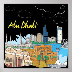 Abu Dhabi Poster