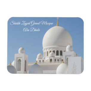 Abu Dhabi Sheikh Zayed Grand Mosque Magnet