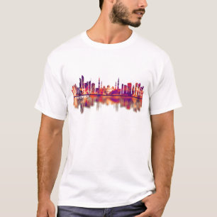 Abu Dhabi UAE Skyline T-Shirt