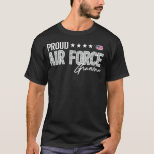 Abu Proud r Force Grandma For Grandmothers Of bett T-Shirt