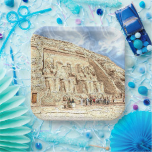 Abu Simbel 002 Paper Plate