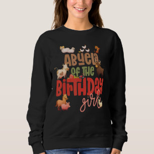 Abuela Barn Animals Farm Country Birthday Crew The Sweatshirt