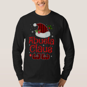 Abuela Claus Christmas Santa Family Xmas Matching T-Shirt